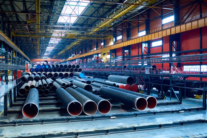 bulk steel tubing